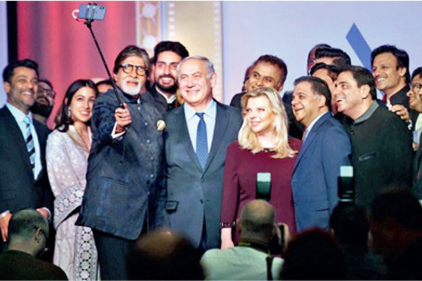 ইসরায়েলের প্রধানমন্ত্রীর সঙ্গে বলিউড তারকারা