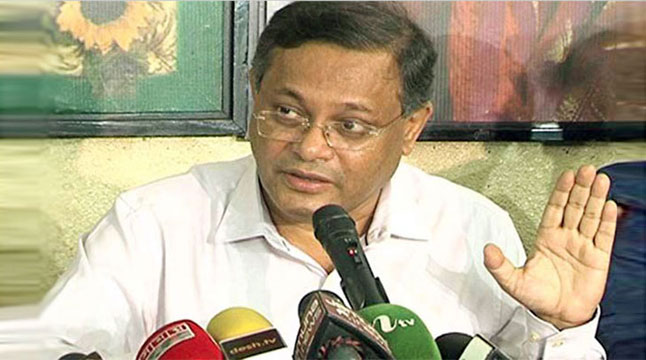 বিএনপিই খালেদা জিয়ার মুক্তি চায় না: হাছান