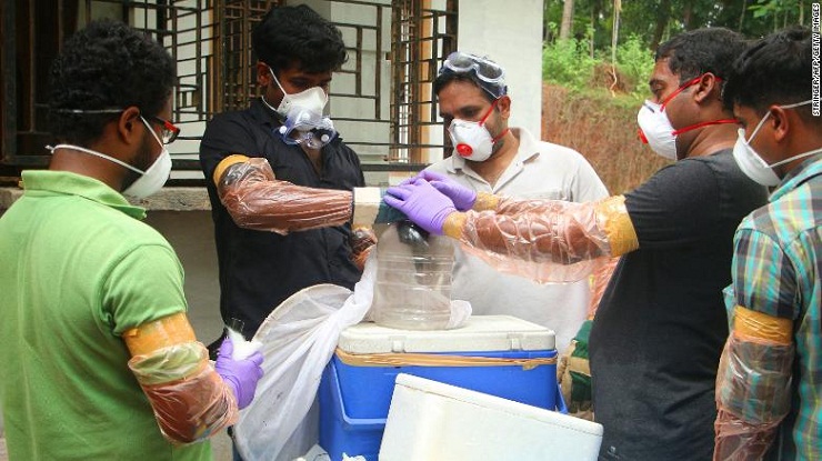 নিপা মহামারীর আশঙ্কায় ভারত