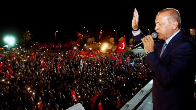 ৫৩ শতাংশ ভোট পেয়ে পুনর্নির্বাচিত হলেন এরদোয়ান