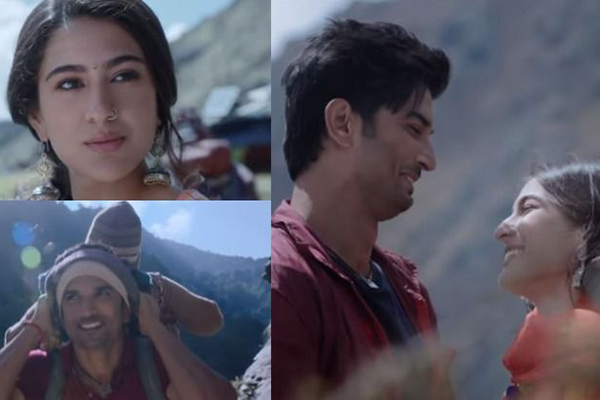 ‘কেদারনাথ’র টিজার মুক্তি, প্রথম ঝলকেই মাত সাইফ কন্যা সারার (ভিডিও)