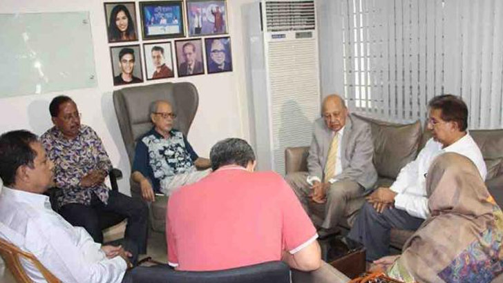 বারিধারায় চলছে পুনর্গঠিত বিকল্পধারার প্রথম বৈঠক