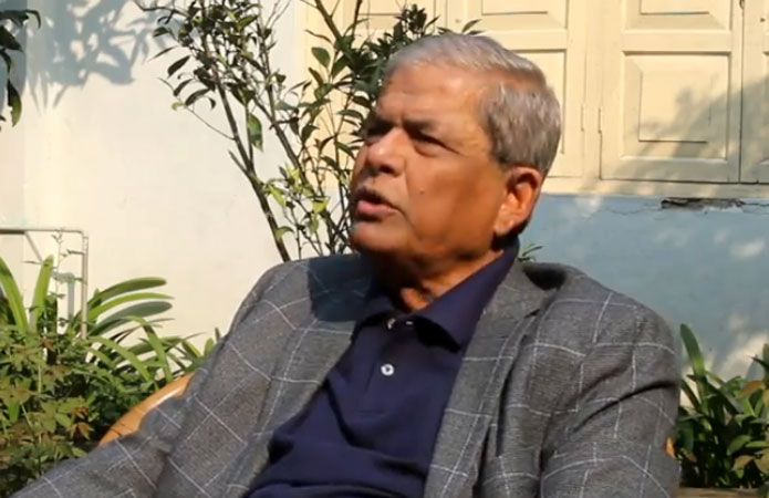 সরকার চায় না খালেদা জিয়া জেল থেকে বের হোক : মির্জা ফখরুল