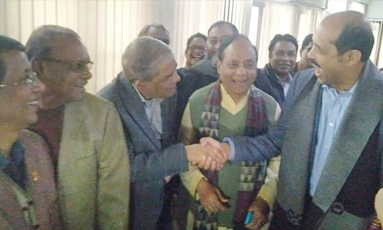 হঠাৎ দেখায় হাস্যরসে মেতে উঠলেন ফখরুল-আতিক