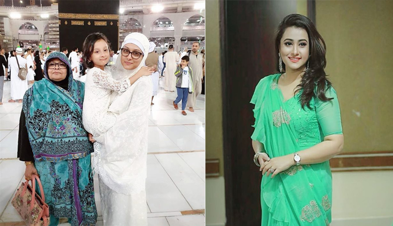 ওমরাহ হজ পালন করলেন পূর্ণিমা