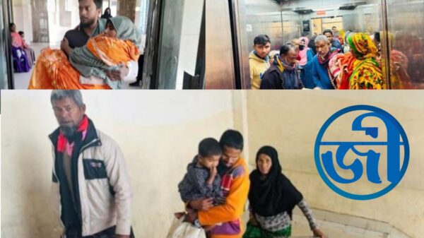 ঠাকুরগাঁওয়ে জেনারেল হাসপাতালের ২ লিফটের ১টি অচল অবস্থায় বন্ধ , রোগী-স্বজনদের দুর্ভোগ !