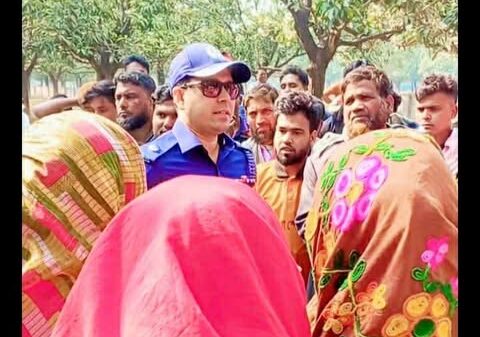 পিন্টু হত্যা মামলার ঘটনাস্থল পরিদর্শন করলেন অতিরিক্ত পুলিশ সুপার