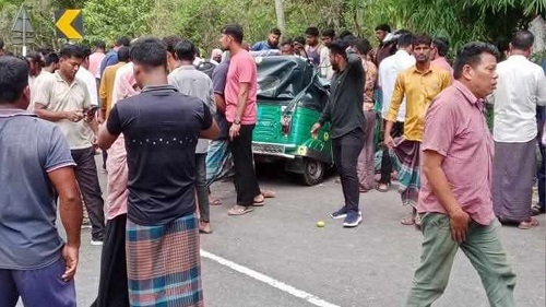 রাঙামাটির কাউখালীতে পিকআপ ও সিএনজি সংঘর্ষে ৫ জন নিহত