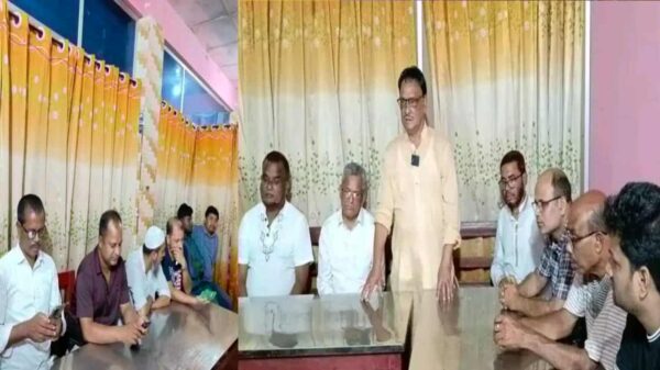 বীরগঞ্জ মডেল প্রোসক্লাবের সাথে সুধী সমাজের মতবিনিময় সভা