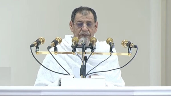 এ বছর হজের খুতবা দিয়েছেন মসজিদুল হারামের ইমাম শায়েখ ড. সালেহ বিন হুমাইদ