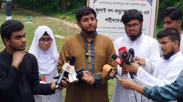বেওয়ারিশ শহীদদের পরিচয় শনাক্তে উদ্যোগ না নেয়ায় বৈছাআ সভাপতির ক্ষোভ প্রকাশ