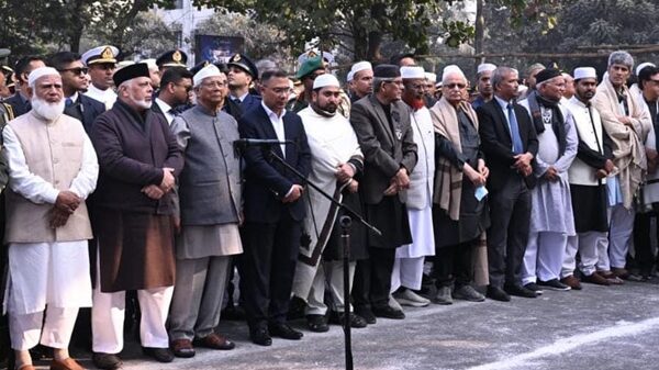 বেগম খালেদা জিয়ার জানাজায় প্রধান উপদেষ্টা অধ্যাপক মুহাম্মদ ইউনূস