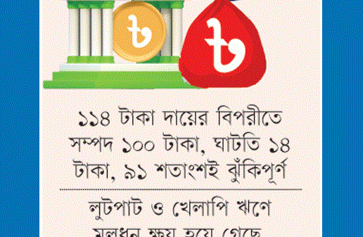 সম্পদের চেয়ে দায় বেশি