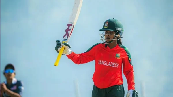 হাফ-সেঞ্চুরির ইনিংসে ১৩ ধাপ উন্নতি শারমিনের