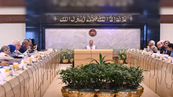 উপদেষ্টা পরিষদের বৈঠক অনুষ্ঠিত