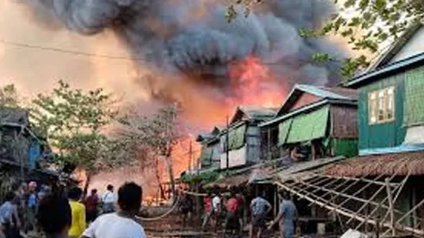 মিয়ানমারে জান্তার বিমান হামলায় নিহত ১৭