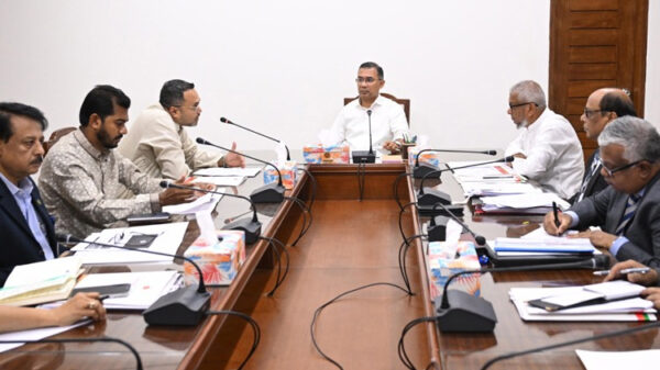 বৈদেশিক কর্মসংস্থান বৃদ্ধি ও প্রবাসী কল্যাণে গঠিত কমিটির অগ্রগতি পর্যালোচনা সভা