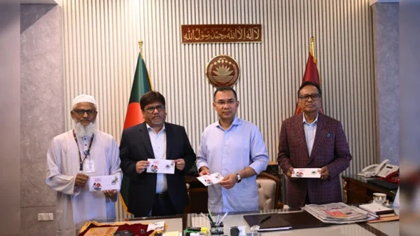 স্বাধীনতা দিবস উপলক্ষে স্মারক ডাকটিকিট ও বিশেষ সিলমোহর উদ্বোধন করলেন প্রধানমন্ত্রী