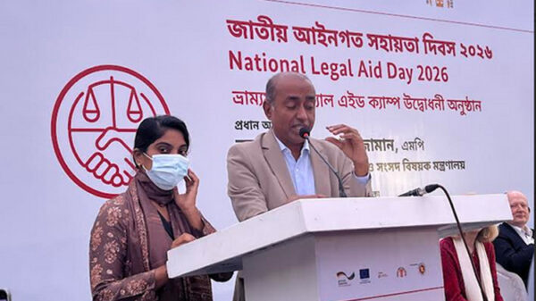 লিগ্যাল এইড সুবিধা মানুষের দোরগোড়ায় পৌঁছে দিতে চায় সরকার : আইনমন্ত্রী