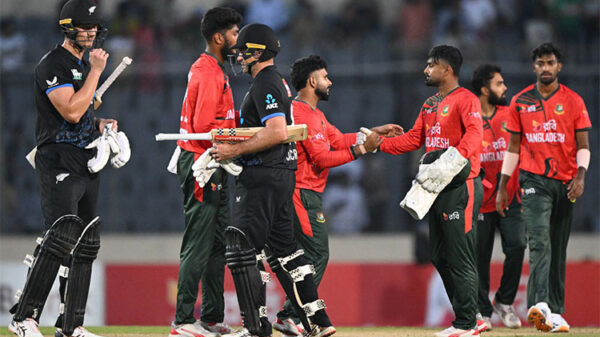 নিউজিল্যান্ডের বিপক্ষে টি-টোয়েন্টি সিরিজ সমতায় শেষ করল বাংলাদেশ