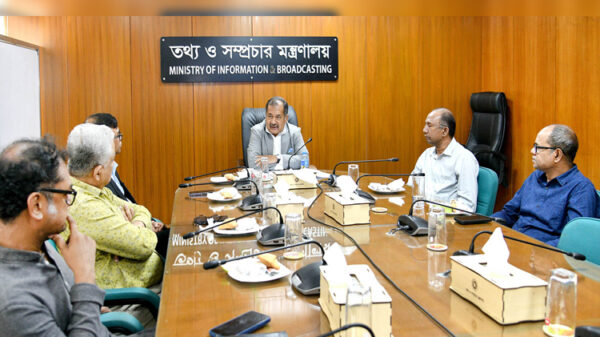 গণমাধ্যমে পেশাদারিত্ব নিশ্চিত হলে অনেক সমস্যার সমাধান হবে: তথ্যমন্ত্রী
