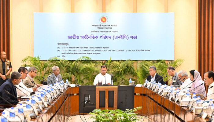 এনইসি সভায় সভাপতিত্ব করছেন প্রধানমন্ত্রী